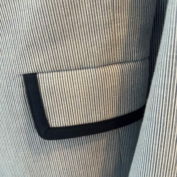 Boden summer blazer blue stripes size 6 - Picture 6 of 8